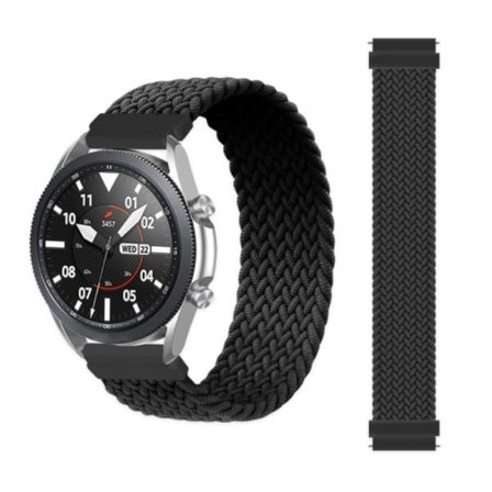 För Garmin Vivoactive 3 Justerbar Nylon flätad Elasticity Watch Band