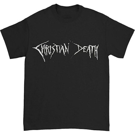 Christian Death Logo Och Cross T-shirt
