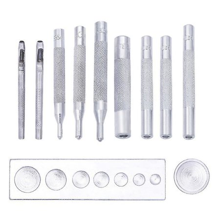 Kiinnityspohja Puncher Nahka Ontto Punch Nitit Silmukka Sarja