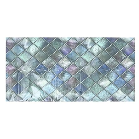 1 stk. Vindue Privatlivsfilm Glas Vindue Sticker Dekorativt Vindue Vinyl Elektrostatisk Dekal (120X58CM, assorterede farver 4)