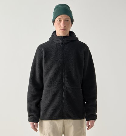 Haglöfs Funäs Pile Hood Men True Black - Herr - XXL