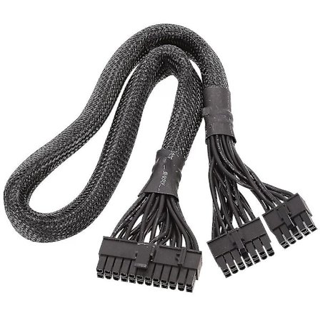 14+10-pin til 24-pin ATX strømforsyningskabel 20+4-pin PC PSU hovedkortkabel for AX1500i AX1200i AX8 (FMY)