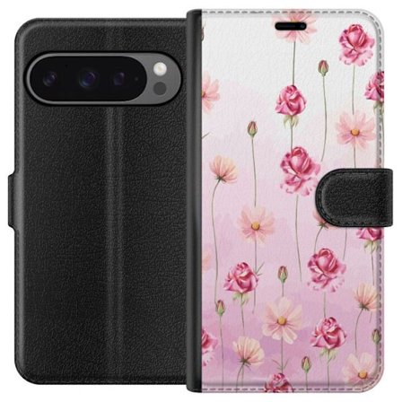 Kompatibelt Lommeboketui til Google Pixel 9 Pro XL Rose Petal Whisper