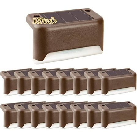 16-pack Solcellslampor för Uteplats, Vattentäta LED-Solcellslampor