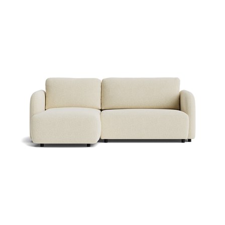 Arezzo chaiselong sovesofa, venstrevendt - Nordic Beige - 241x154x90 - Sofa, sovesofa, chaiselong