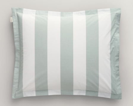 GANT Sengesett Stripe Percale Clay-Green 140x220