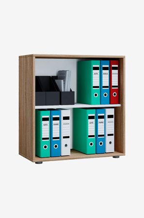 VCM - Kontorskab Lona L uden døre - Beige - Hylder & opbevaring - Fra Homeroom