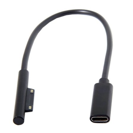 DC 15V Type-C USB-C Hona till Surface Pro3 Pro4 Pro5 Pro6 Book Pro Laddningskabel