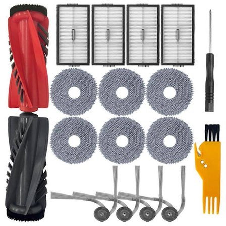 Reservedeler for Saros 10R / G20S Ultra Støvsuger Deler Hovedbørste Sidebørste Filter Mopp