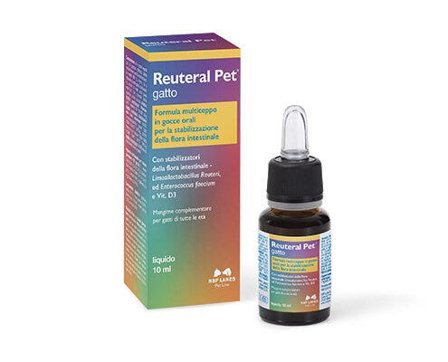 NBF Lanes Reuteral Pet Gatto Gocce 10ml