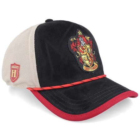 Capslab - Schwarz trucker Cap - Harry Potter Gryffindor Black/White/Red A-Frame Trucker @ Hatstore