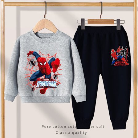 Paw Patrol Børnetøjssæt – Rundhalset Sweatshirt & Bukser Sæt, Afslappet Forår/Efterår Træningsdragt
