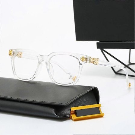 Metal Solbriller Mode Firkantet Stel Unisex Klassisk Design UV-Beskyttelse Letvægt Vigtigt til Rejsen Transparent Guld