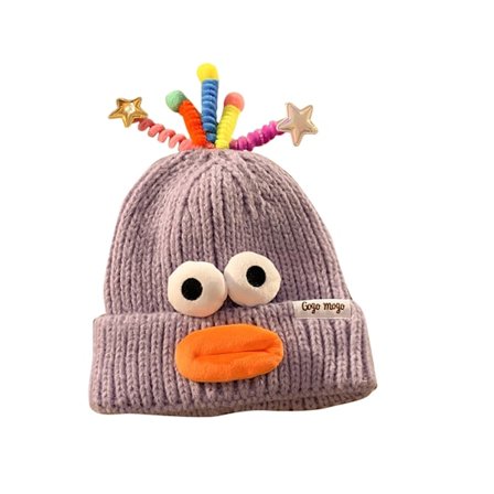 Monster Shrek Vinter Stickad Mössa Beanie Ull Rolig Cap Nyhet Kvinnor / Män