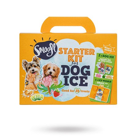 Smoofl - Smoofl Starter Kit Small - Hundglass - Matskål, hundgodis & tuggisar