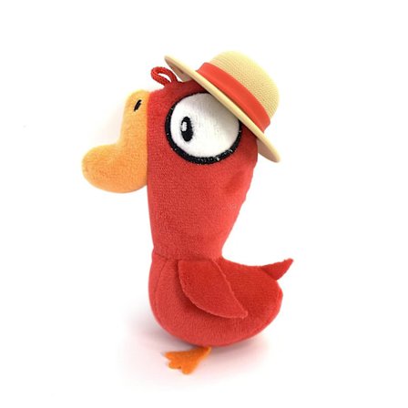 Goose Goose Duck Cartoon Game Plyschleksakspresent för barn och fans