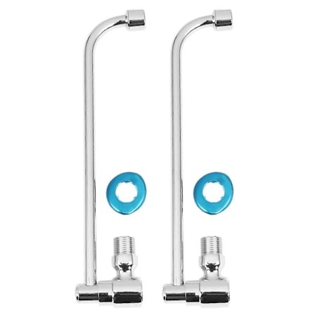 2x Kjele-fyller kjøkkenvaskarmatur Wok-armatur Veggmontert kjele-fyller armatur (300mm)