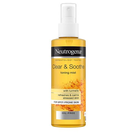 Neutrogena Clear & Soothe Toning Mist 125 ml, Skincare, Ansigtspleje, Facial Mist