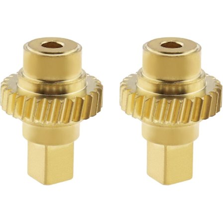 2 st Car Parcel Shelf Roof Motor Gears Winglet Flap Motor Mässingsväxlar Kompatibla Bildelar Biltillbehör