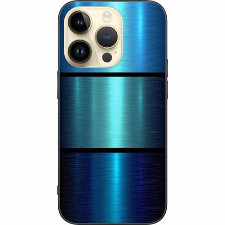 Apple Iphone 14 Pro Svart Skal Blå