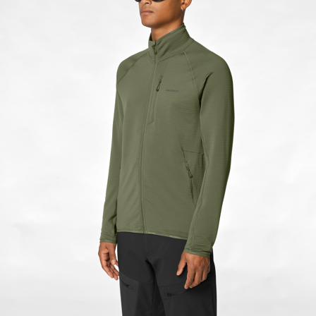 Salomon - Couches intermédiaires Vêtements Sntial Lightwarm Fz M - Grape Leaf