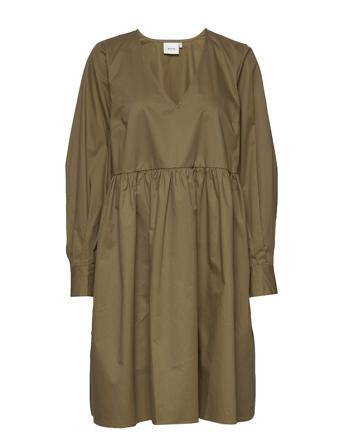 Stellagz Solid Dress Ms20 Green Gestuz