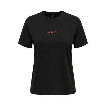 Only, T-Shirts Zwart, Dames, Maat:XL