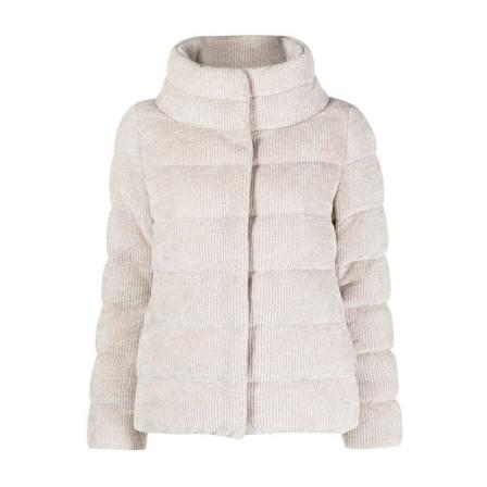 Herno, Winter Jackets Beige, Dames, Maat:L