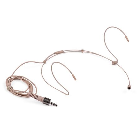 Letvægts hovedbåren headset mikrofon kondensatormikrofon 3,5 mm stik kompatibel med Sennheiser trådløs bodypack sender