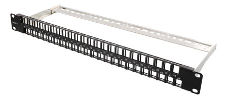 Deltaco PAN-115 - koblingspanel - 1U - 19"