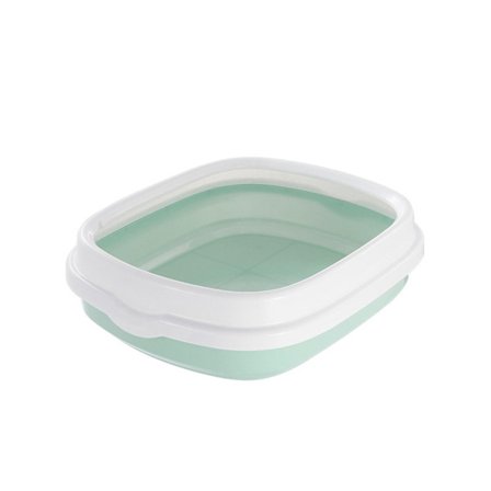 Kissanhiekkalaatikko pehmusteella Cat Kitty WC PP Kulutuksenkestävä, juotettava deign, puolilaiha, avoin yläosa tarvikkeet turkiseläimille Kissan 