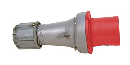 Garo P 263-9 S Støpsel IP44, 3-polet 63 A Rød, 9 h, Stikkontakter & kabler