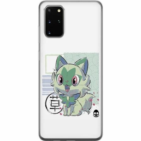 Samsung Galaxy S20+ Genomskinligt Skal Sprigatito (pokémon)