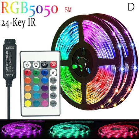 Alkuperäinen Lucky 5M 3M 600LED LED RGB-nauhavalo SMD 3528 Flexi D