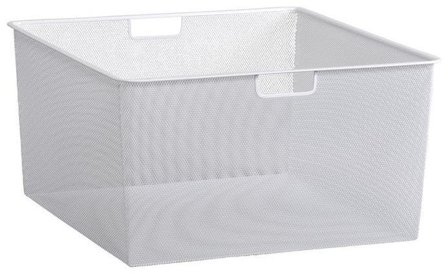 Elfa 155390 trådkurv hvit 527x527x285 mm, Garderobeinnredning