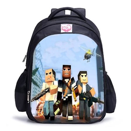 Minecraft vandtæt rygsæk til børn -1