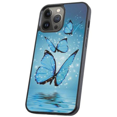 Samsung Galaxy S20 Fe - Skal Glittrande Fjärilar Multifärg