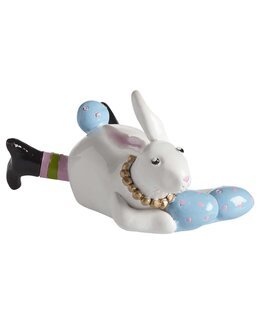 Dekorasjon Haren Pär blå Blå