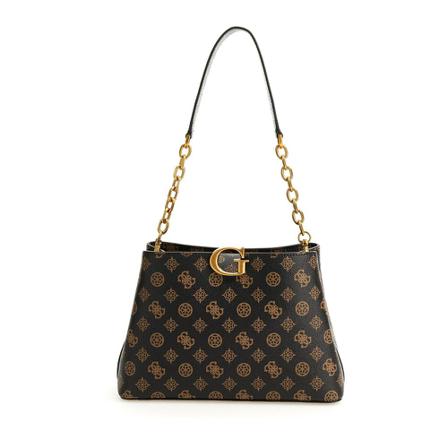Guess, Shoulder Bags Bruin, Heren, Maat:ONE Size,voering