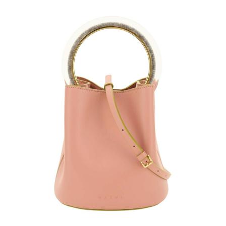 Marni HandTas , Roze , Dames , Maat: ONE Size Schoudertassen