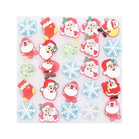 25st julbroscher Creative Led Shiney Lapel Pins Glitter Badges Luminous Broscher För Kläder Skjorta