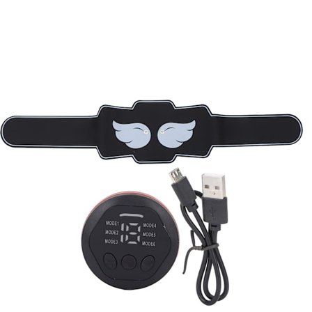 EMS Smart Abdominal Muskeltränare Elektrisk Massage ABS Toningsbälte med Litiumbatteri