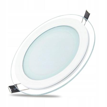 Forever Rund Led Downlight 6w (3000k) Varm Vit Ø75 Mm Vit