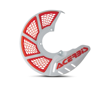 Bremsscheibenschutz Vorne Acerbis X-Brake 2.0 Weiß