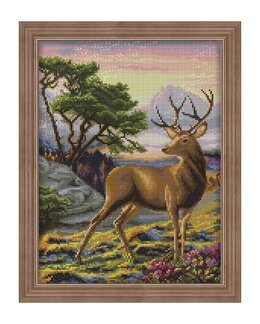 Diamond Painting Hirsch