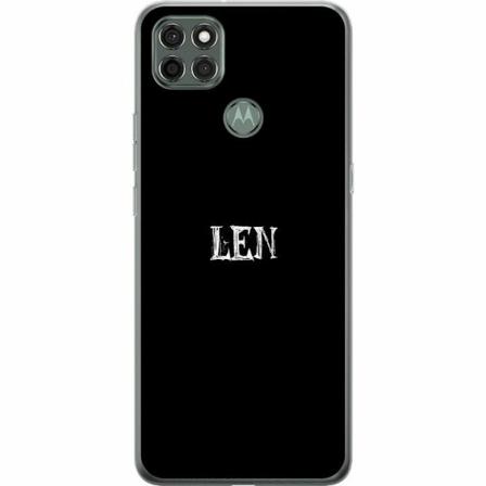 Motorola Moto G9 Power Genomskinligt Skal Len