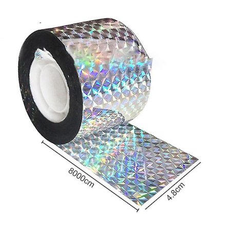 Fugleskræmmende Bånd Laser Fuglekontrol Hold Fugle Væk Fra Havehuse, Træer, Swimmingpools--