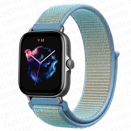 20mm 22mm Klockarmband För Amazfit Gts/2/2e/3/4/mini Gtr 4/2/3/pro 47mm Stratos 3 Nylonarmband Pulseira Correa Amazfit Bip Armband