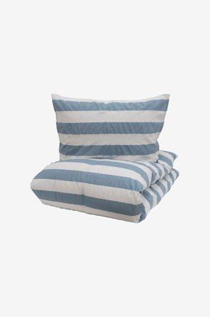 Turiform - Bäddset Leo - Blå - Påslakanset - 150X210 - Från Homeroom