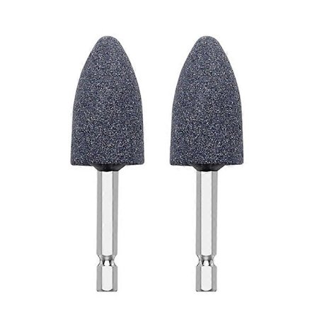 Kaksiosainen hiomalaikka kartiomaisella sähköisellä hiontapäällä